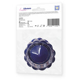 Lifemed Tablettenmörser rund, Tabletten zermahlen - Ø 5,3 cm x 4,5 cm – Farbe: blau