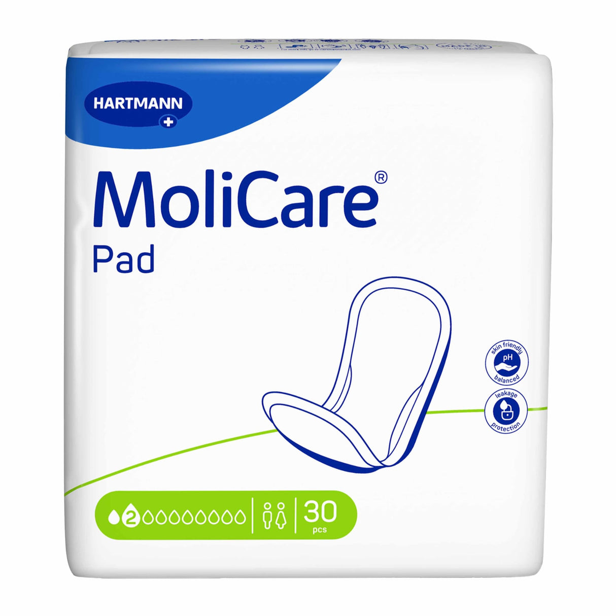 Hartmann MoliCare Pad Inkontinenzeinlagen für Erwachsene, 2 Tropfen