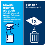 Tork Mikrofaser Einweg Reinigungstücher, weiß – Ansicht 5