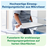 Tork Mikrofaser Einweg Reinigungstücher, weiß – Ansicht 6