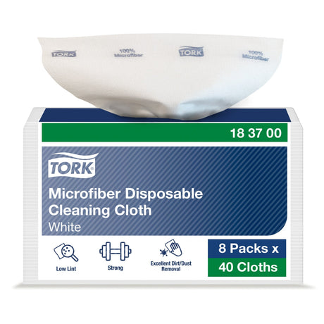 Tork Mikrofaser Einweg Reinigungstücher, weiß