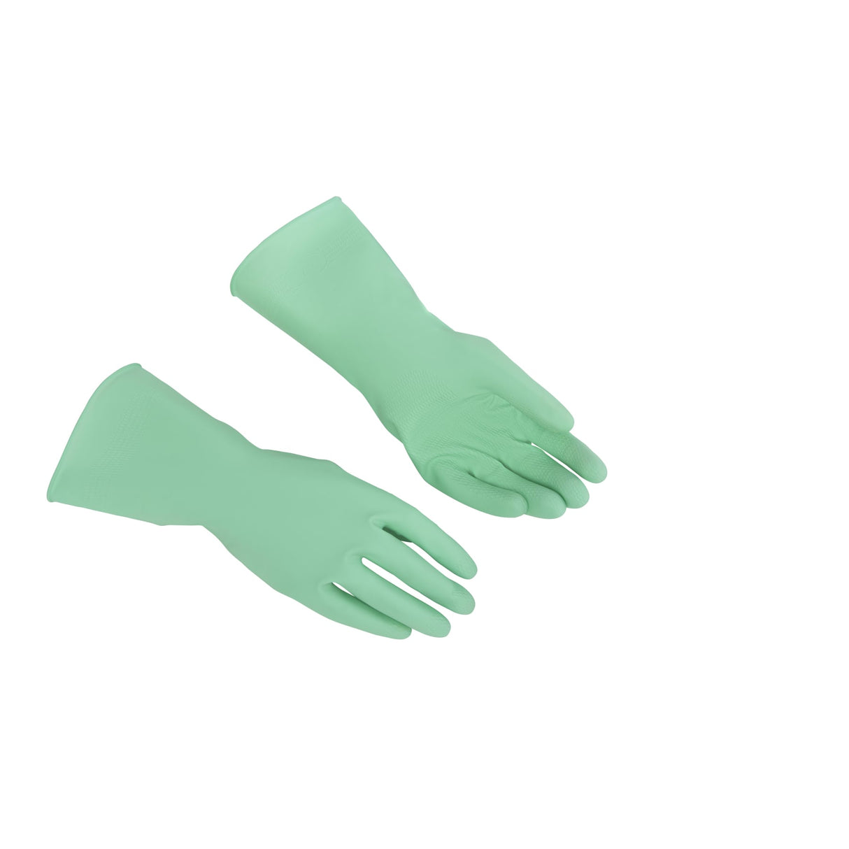 Vileda Professional Universal Nitrilhandschuhe, grün – Baumwoll-Innenbeflockung, 30 cm Länge – Ansicht 2