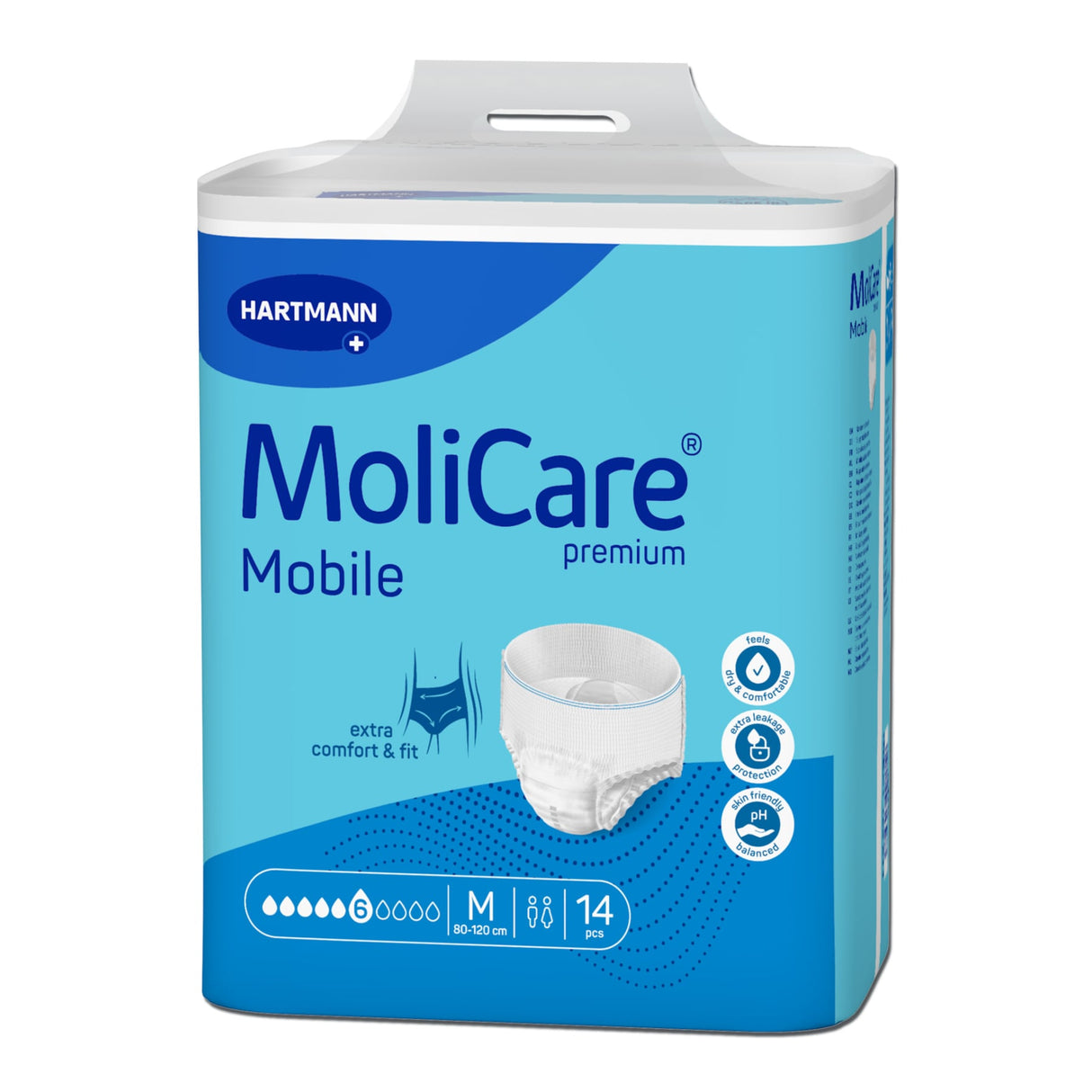 MoliCare Premium Mobile Inkontinenzhosen, 6 Tropfen
