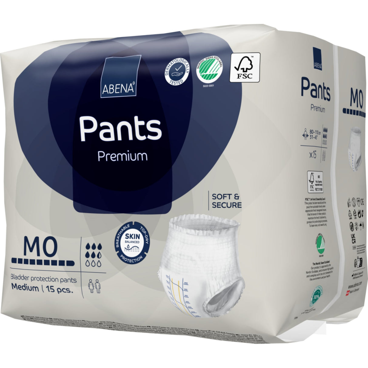 Abena Pants Premium Inkontinenzhosen, Gr. XS–XXL