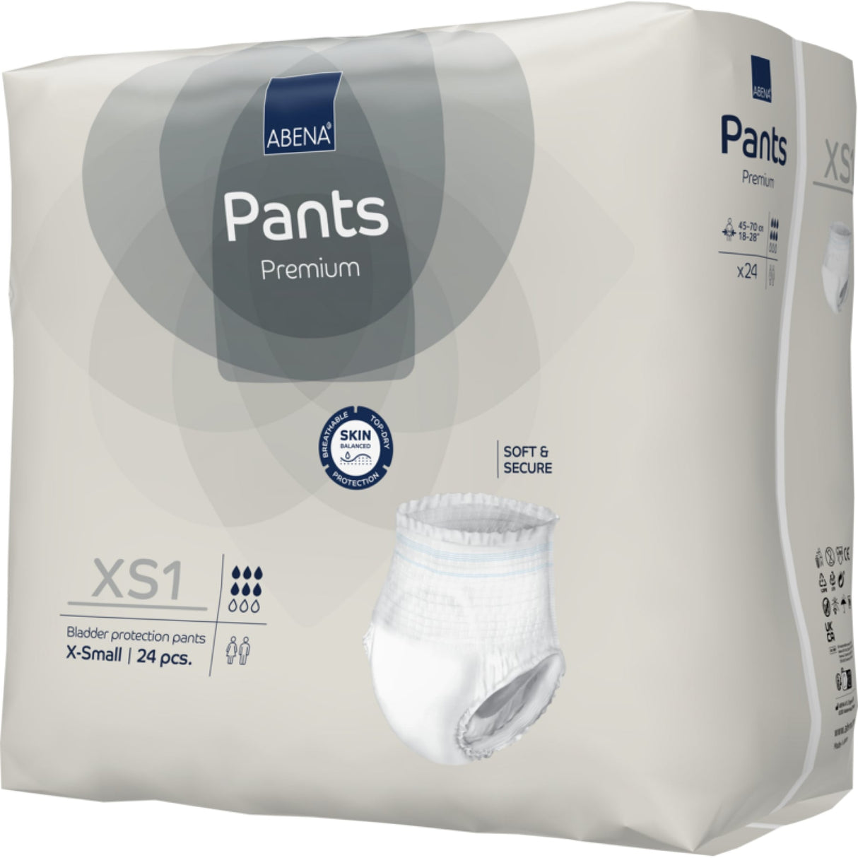 Abena Pants Premium Inkontinenzhosen, Gr. XS–XXL