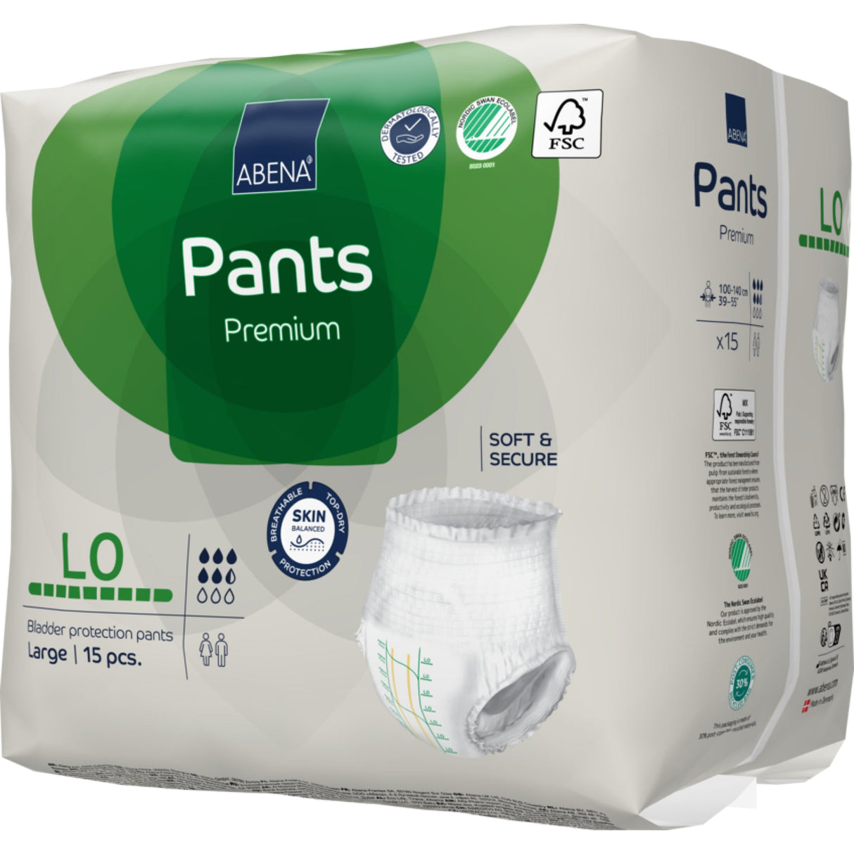Abena Pants Premium Inkontinenzhosen, Gr. XS–XXL