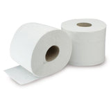 ZVG Toilettenpapier 2-lagig, weiß – 400 Blatt/Rolle, hoher Weißegrad – Ansicht 4