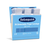Cederroth Salvequick Blue Detectable Fingerverband, extra lang – Ansicht 2