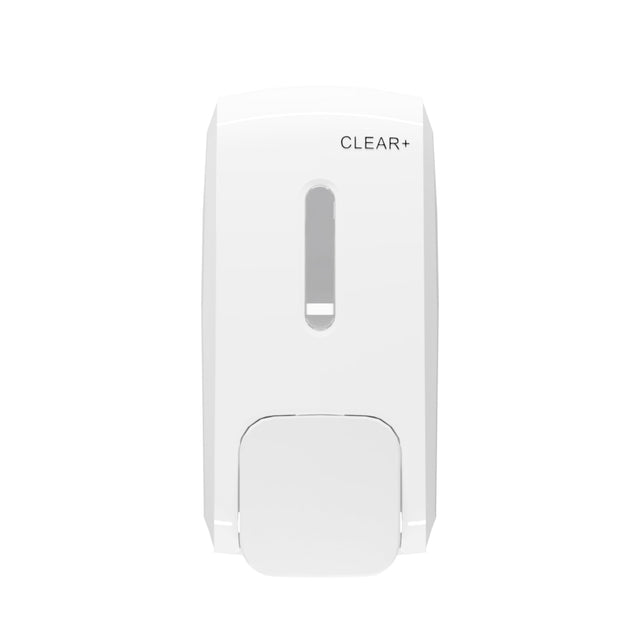 CWS Clear+ Cremeseifenspender, nachfüllbar, mit Sichtfenster