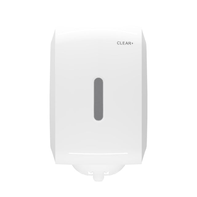 CWS Clear+ Centerfeed Handtuchspender mit Sichtfenster, abschließbar
