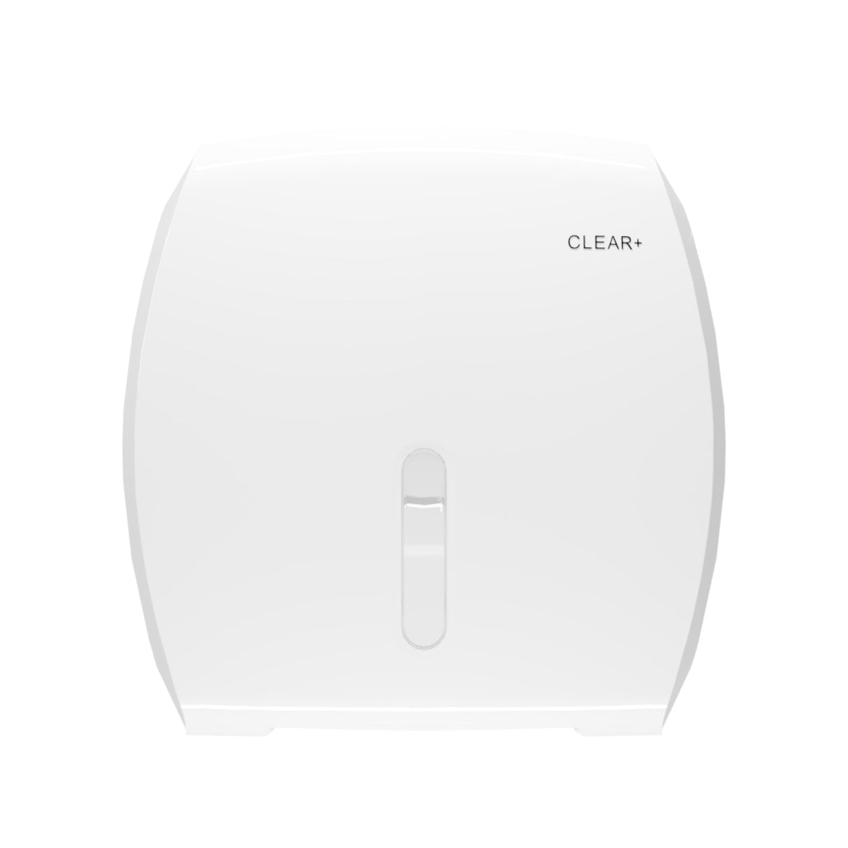 CWS Clear+ Jumbo Toilettenpapierspender, abschließbar, große Kapazität