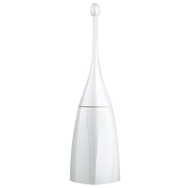 CWS Clear plus WC-Bürste, bodenstehend, weiß, mit Geruchs- und Sichtschutz