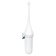 CWS Clear plus WC-Bürste, wandhängend, weiß, mit Geruchs- und Sichtschutz
