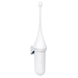CWS Clear plus WC-Bürste, wandhängend, weiß, mit Geruchs- und Sichtschutz