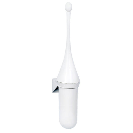 CWS Clear plus WC-Bürste, wandhängend, weiß, mit Geruchs- und Sichtschutz