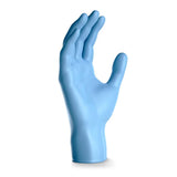 ARNOMED Nitril Blue Einmalhandschuhe, puderfrei, blau – extra reißfest – Ansicht 2