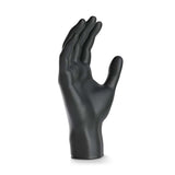 ARNOMED Nitril Midnight Black Einmalhandschuhe, puderfrei, schwarz – extra reißfest – Ansicht 3