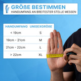 ARNOMED Nitril Blue XTRA LONG Einmalhandschuhe, puderfrei, blau – extra lang & reißfest – Ansicht 9