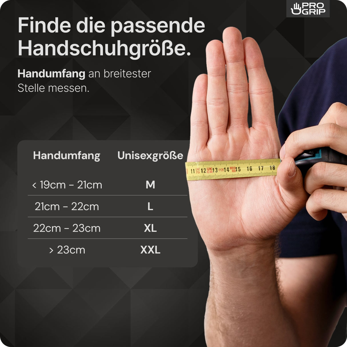 PROGRIP Nitril Diamond Orange Einmalhandschuhe, puderfrei – hohe Strapazierfähigkeit – Ansicht 7