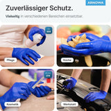 ARNOMED Nitril Ocean Blue Einmalhandschuhe, puderfrei, blau – Ansicht 6