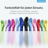 ARNOMED Nitril Lava Red Einmalhandschuhe, puderfrei, rot – Ansicht 10