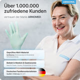 ARNOMED Nitril Peppermint Green Einmalhandschuhe, puderfrei, grün – Ansicht 9