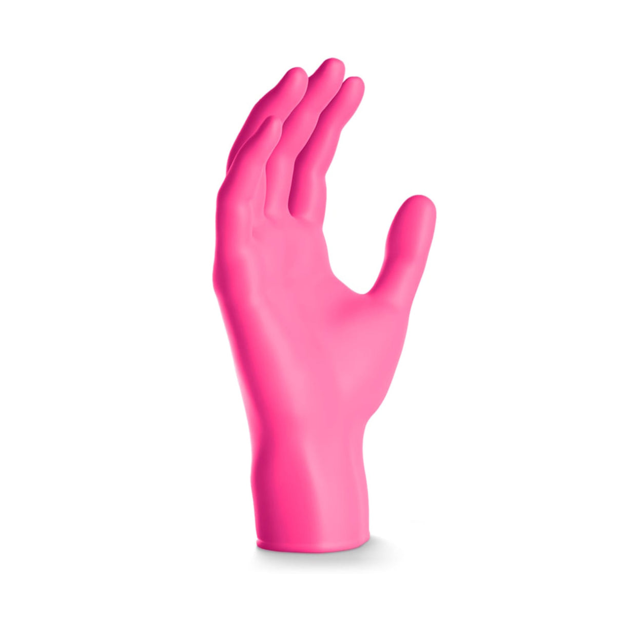 ARNOMED Nitril Magnolia Pink Einmalhandschuhe, puderfrei, pink – Ansicht 2
