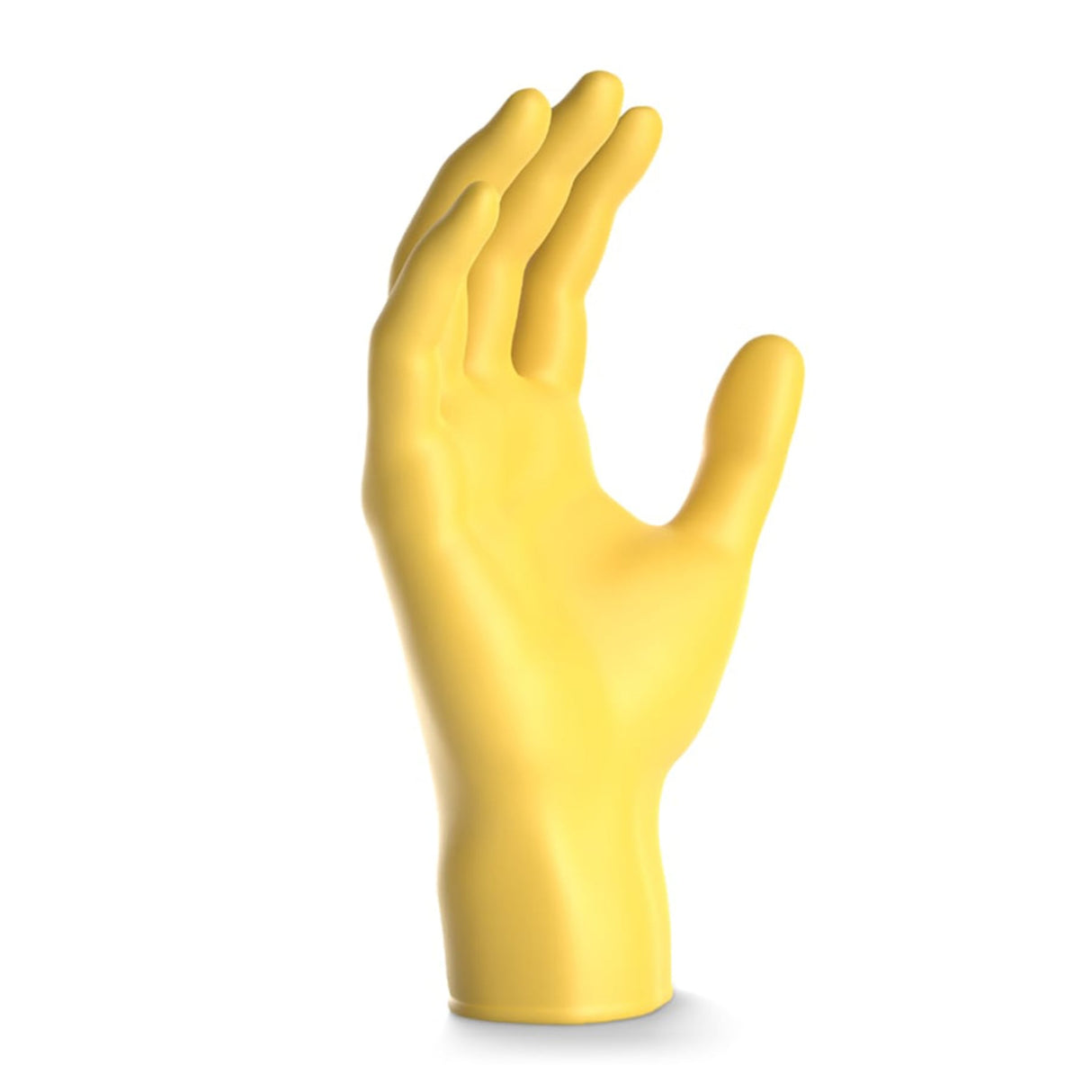 ARNOMED Nitril Sunflower Yellow Einmalhandschuhe, puderfrei, gelb – Ansicht 2