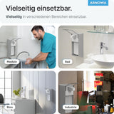 ARNOMED Desinfektionsmittelspender, Aluminium, individuell dosierbar – Ansicht 3