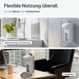 ARNOMED Desinfektionsmittelspender, ABS Kunststoff, weiß, individuell dosierbar – Ansicht 5