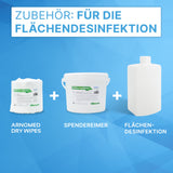 ARNOMED Dry Wipes Vliestuchrolle, weiß, saugstark, 28 x 30 cm – Ansicht 5