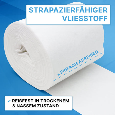 ARNOMED Dry Wipes Vliestuchrolle, weiß, saugstark, 15 x 30 cm – Ansicht 3