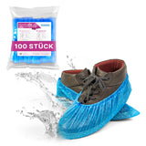 ARNOMED COVER Überziehschuhe, CPE, blau, wasserabweisend – Ansicht 1