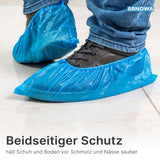 ARNOMED COVER Überziehschuhe, CPE, blau, wasserabweisend – Ansicht 6