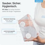 ARNOMED COVER Klipphauben mit Gummizug, 52 cm, weiß – Ansicht 3