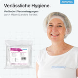 ARNOMED COVER Klipphauben mit Gummizug, 52 cm, weiß – Ansicht 5