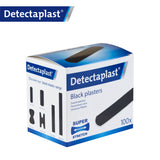 Detectaplast Super Stretch black Pflaster, schwarz – stark dehnbar und hypoallergen – Ansicht 2