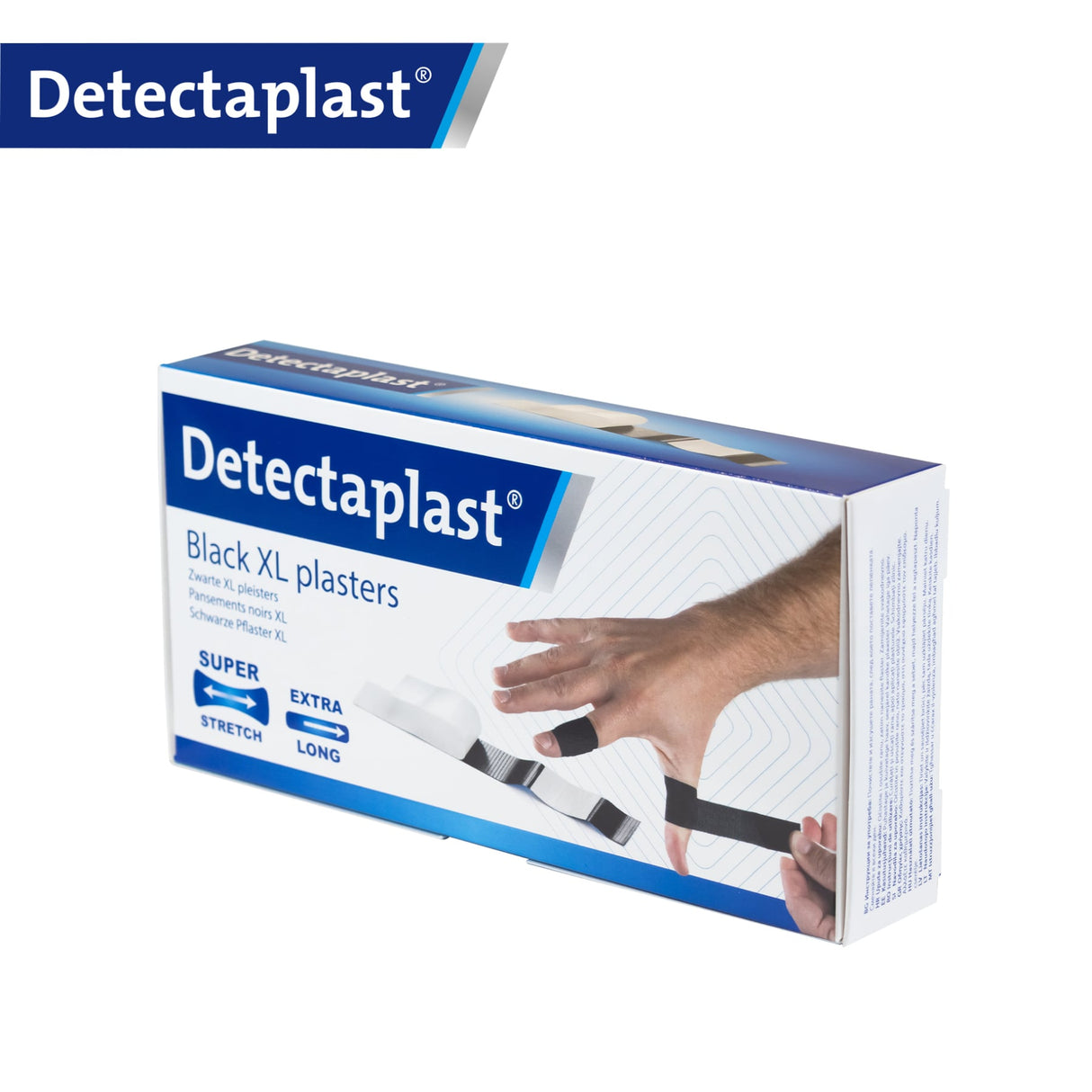 Detectaplast Super Stretch black Pflaster, schwarz – stark dehnbar und hypoallergen – Ansicht 22