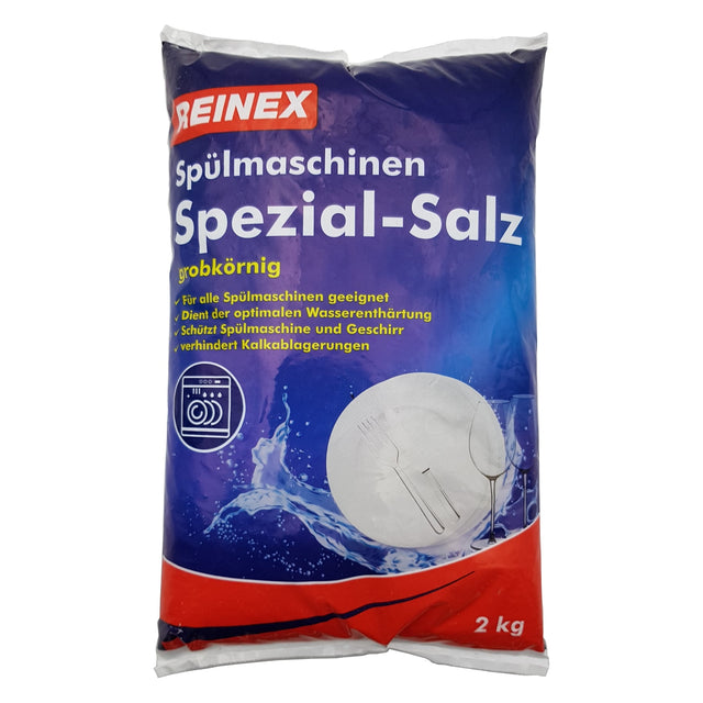 Reinex Spezial-Salz für Spülmaschinen, grob – wirksame Wasserenthärtung