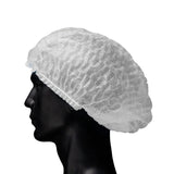 AMPri Med-Comfort Klipphaube detektierbar, PP, 52 cm - 1 Karton = 10 Packungen à 100 Stück, Farbe: weiß