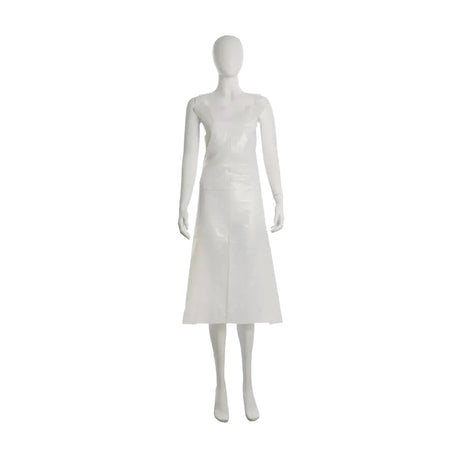 AMPri Med-Comfort Einwegschürze, 80 × 140 cm, weiß - 1 Packung = 50 Stück