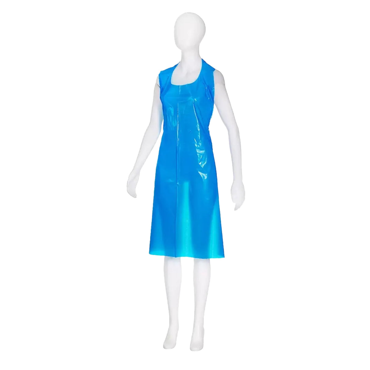 AMPri Med-Comfort Einwegschürze heavy, 75 × 140 cm, blau - 1 Karton = 10 Packungen à 50 Stück