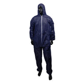 AMPri Med-Comfort Einwegoverall mit Kapuze, PP, blau
