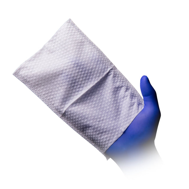 MED-COMFORT Sensitive Waschhandschuhe, weiß - 1 Karton = 30 Packungen à 8 Stück