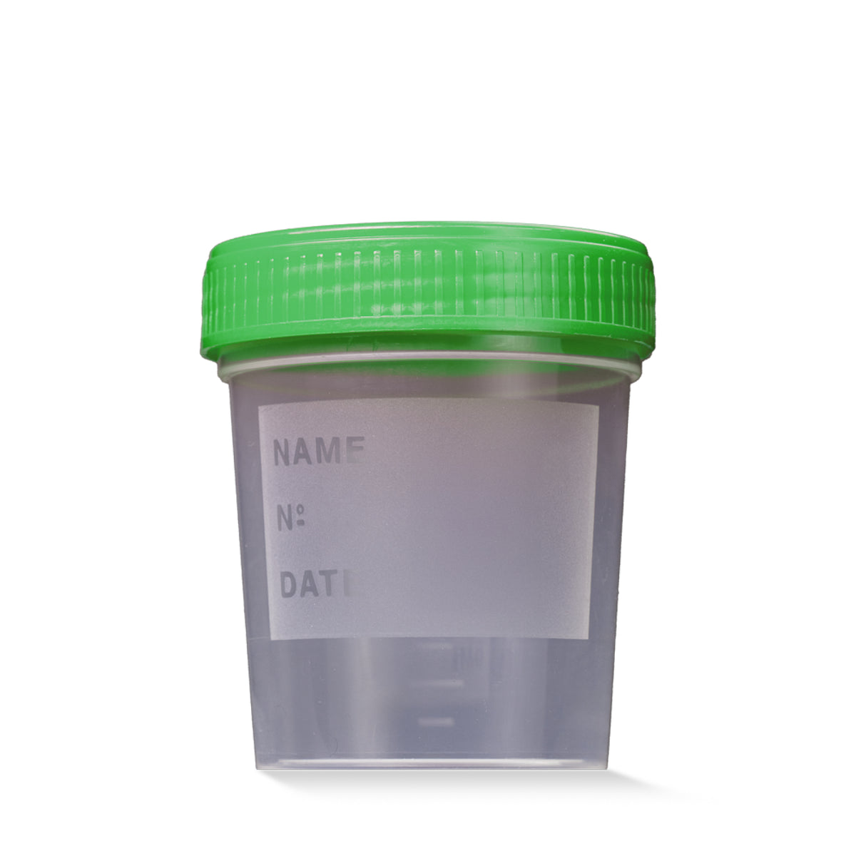 AMPri Deckel für Urinsammelbehälter, PP, grün, 100 ml - 1 Karton = 1000 Stück