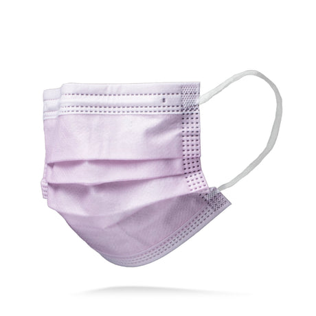 AMPri Style Girls Einmalmundschutz, rosa, 3-lagig - 1 Karton = 10 Packungen à 50 Stück