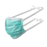AMPri BASIC-PLUS OP-Maske, Typ II, 3-lagig, grün - 1 Karton = 20 Packungen à 50 Stück, Farbe: grün
