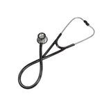 AMPri MED-COMFORT Doppelkopf Stethoskop Deluxe, schwarz - 1 Karton = 25 Stück