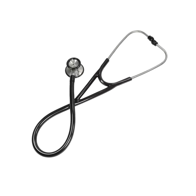 AMPri MED-COMFORT Doppelkopf Stethoskop Deluxe, schwarz - 1 Karton = 25 Stück