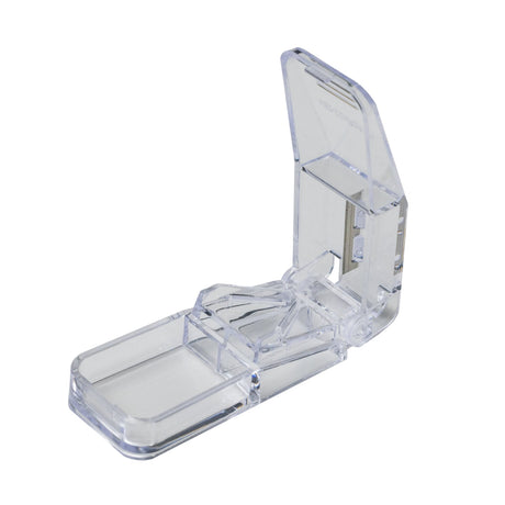 AMPri Med-Comfort Tablettenteiler, transparent - 1 Karton = 100 Stück